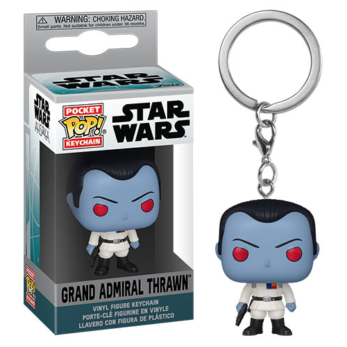 Funko Key ! Star Wars: Ahsoka Grand Admiral Thrawn - Portachiavi Keychain 4cm