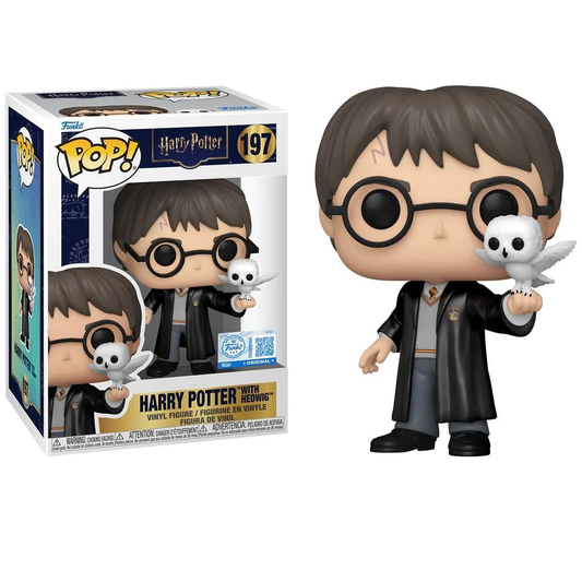 Funko Pop! Harry Potter - (197) Harry w/ Hedwig Special Edition 9cm