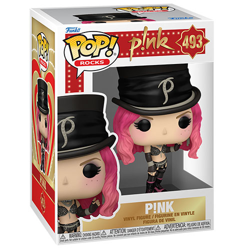 Funko Pop! Rocks - (493) P!nk (Lady Marmalade) Figure Pink 9cm