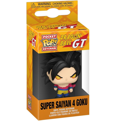 Funko Key! Dragon Ball GT: Goku Super Saiyan 4 Portachiavi - SS4 Keychain 4cm