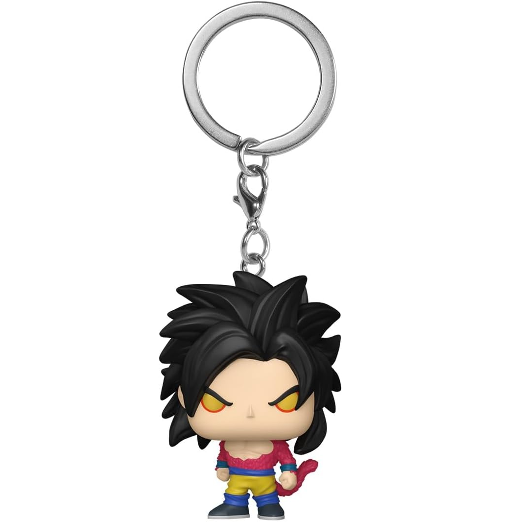 Funko Key! Dragon Ball GT: Goku Super Saiyan 4 Portachiavi - SS4 Keychain 4cm