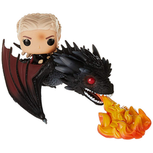Funko Pop! Rides: Game of Thrones (68) Daenerys & Fiery Drogon Vinyl Figure 15cm