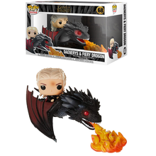 Funko Pop! Rides: Game of Thrones (68) Daenerys & Fiery Drogon Vinyl Figure 15cm