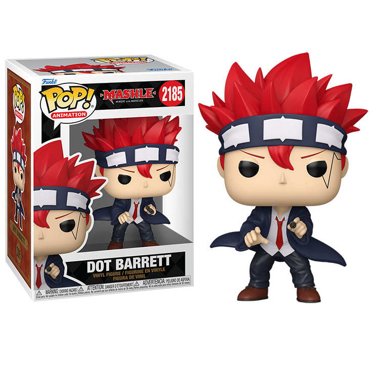 Funko Pop! Mashle: Magic and Muscles (2185) Dot Barrett - Vinyl Figure 9cm