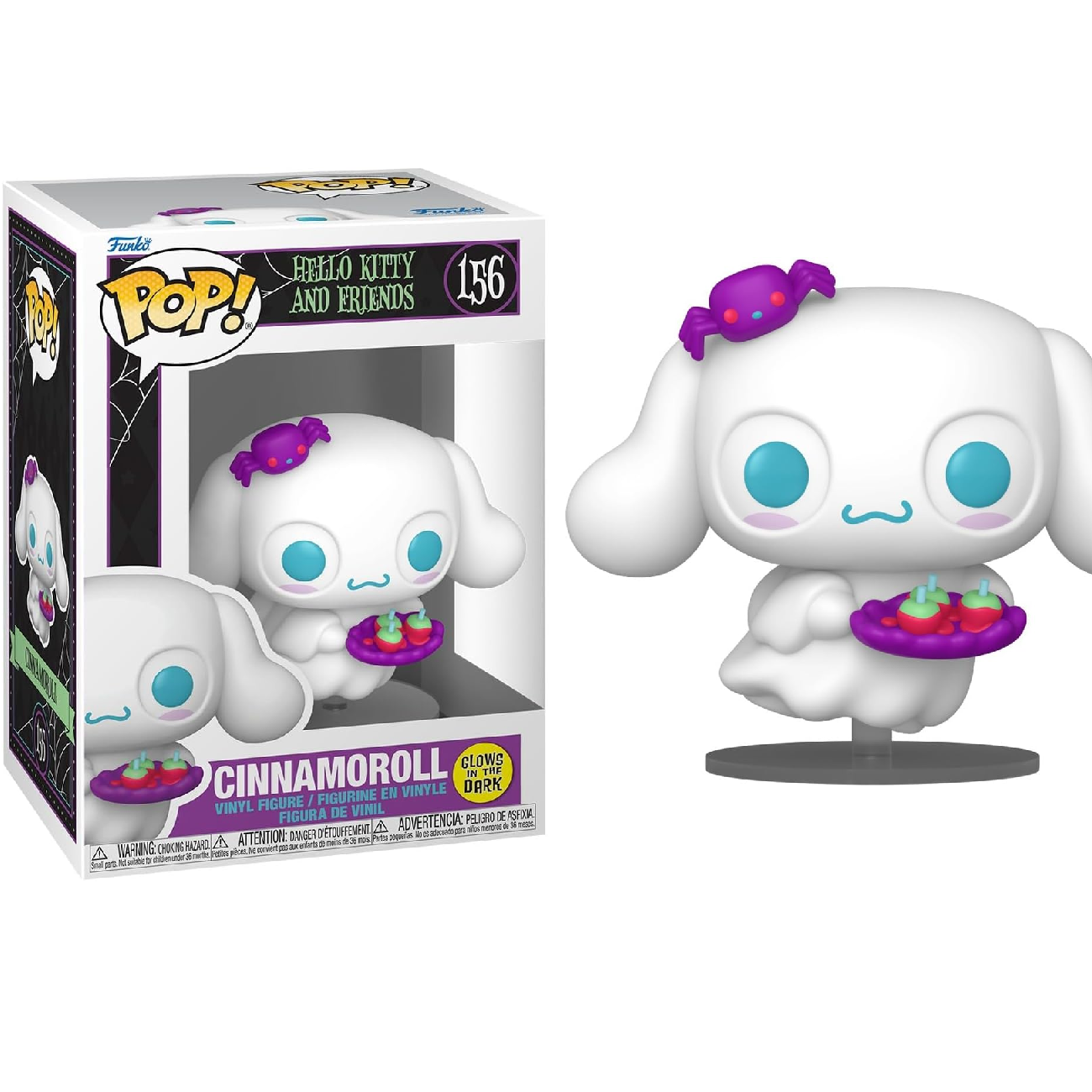 Funko Pop! Hello Kitty And Friends - (156) Cinnamoroll (Spooky Edition) -  Vinyl Figure 9cm