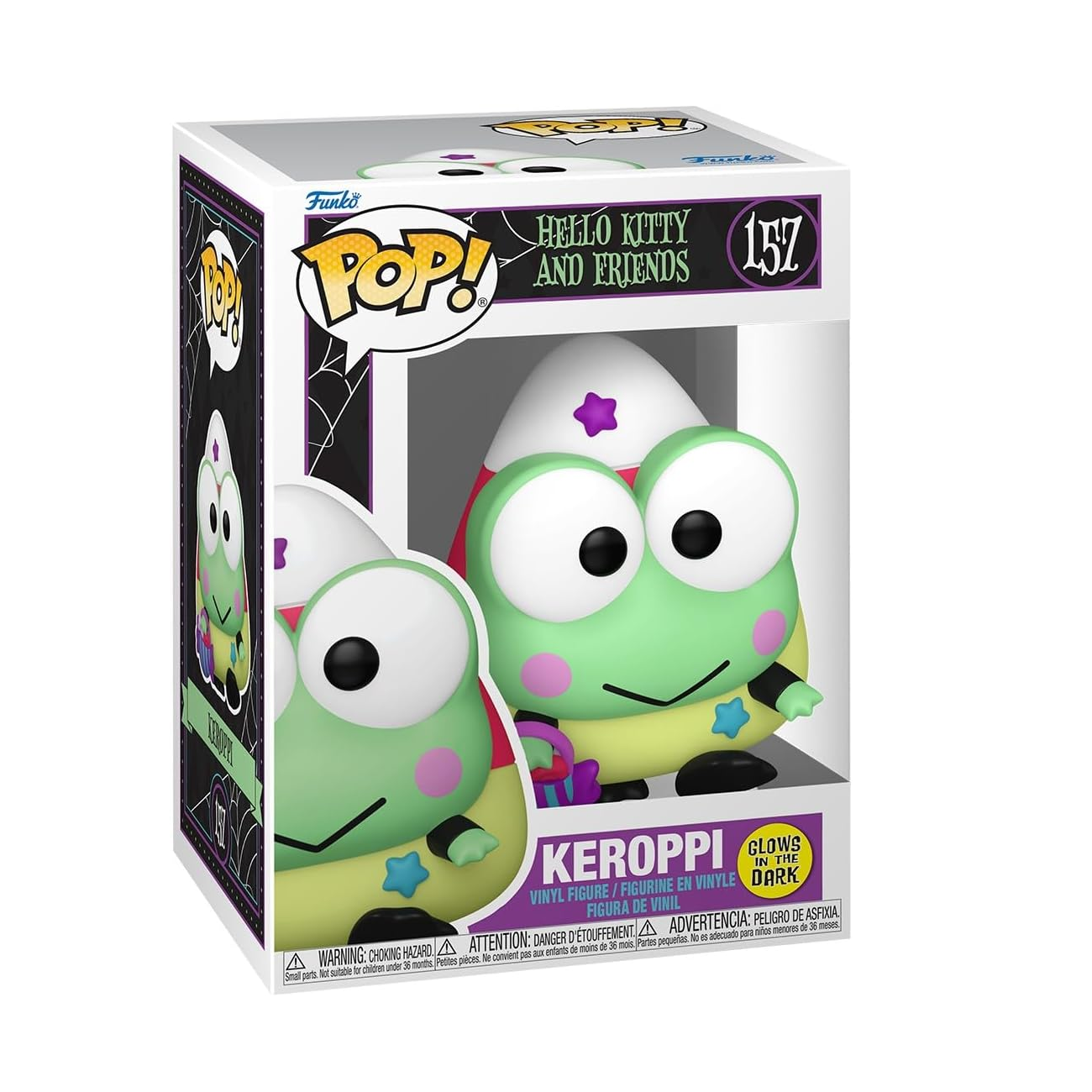Funko Pop! Hello Kitty And Friends - (157) Keroppi (Spooky Edition) Figure Glow 9cm