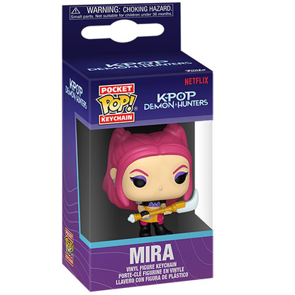 Funko Key! KPOP Demon Hunters: Mira Portachiavi - Netflix Huntrix Keychain 4cm