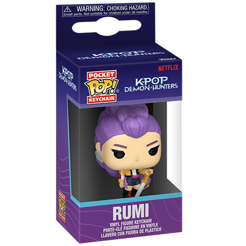 Funko Key! KPOP Demon Hunters: Rumi Portachiavi - Netflix Huntrix Keychain 4cm