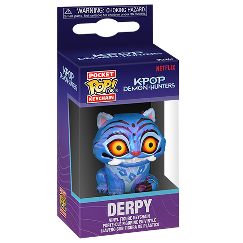 Funko Key! KPOP Demon Hunters: Derpy Portachiavi - Netflix Keychain 4cm