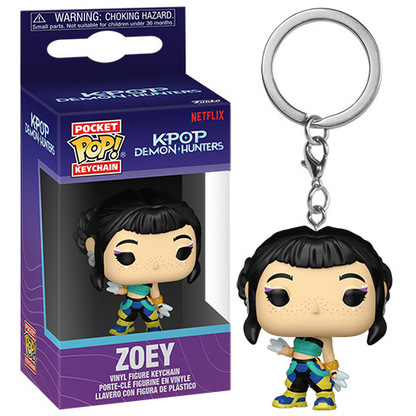 Funko Key! KPOP Demon Hunters: Zoey Portachiavi - Netflix Huntrix Keychain 4cm