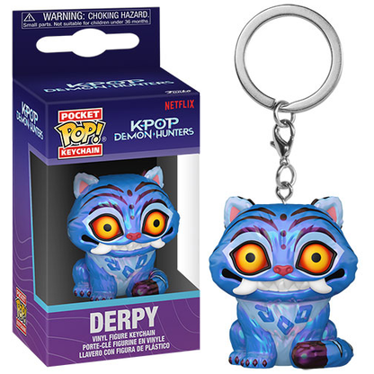 Funko Key! KPOP Demon Hunters: Derpy Portachiavi - Netflix Keychain 4cm