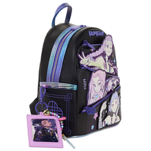 Funko Loungefly: KPop Demon Hunters - Mini Zaino Huntrix con ciondolo per foto