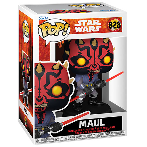 Funko Pop! Star Wars Maul: Shadow Lord (828) Maul Vinyl Figure 9cm
