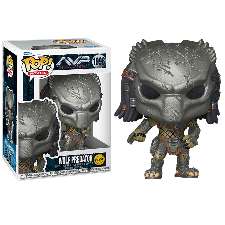 Funko Pop! Aliens vs. Predator: Requiem (1998) Wolf Predator (Chase) Figure 9cm