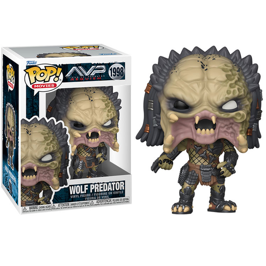Funko Pop! Aliens vs. Predator: Requiem (1998) Wolf Predator Vinyl Figure 9cm