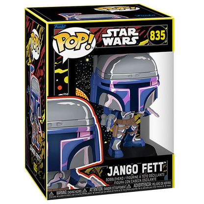 Funko Pop! Star Wars (835) Jango Fett (Retro) - Vinyl Figure 9cm