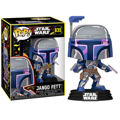 Funko Pop! Star Wars (835) Jango Fett (Retro) - Vinyl Figure 9cm