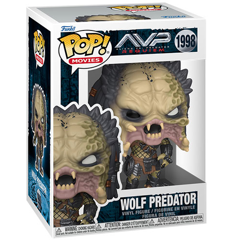 Funko Pop! Aliens vs. Predator: Requiem (1998) Wolf Predator Vinyl Figure 9cm