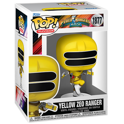 Funko Pop! Television: Power Rangers Zeo (1877) Yellow Zeo Ranger 9cm