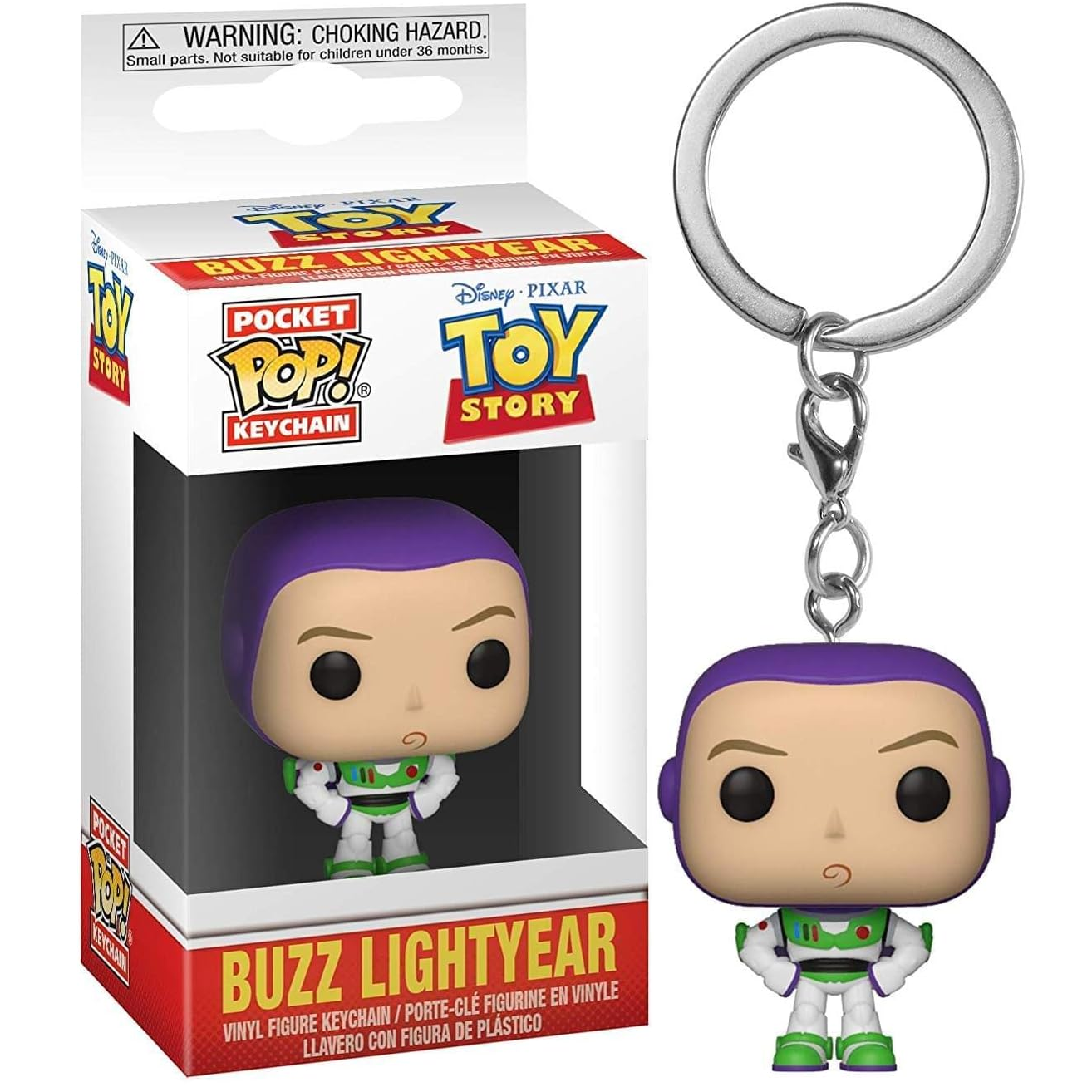 Funko Key! Disney Pixar Toy Story: Buzz Lightyear Portachiavi - Keychain 4cm