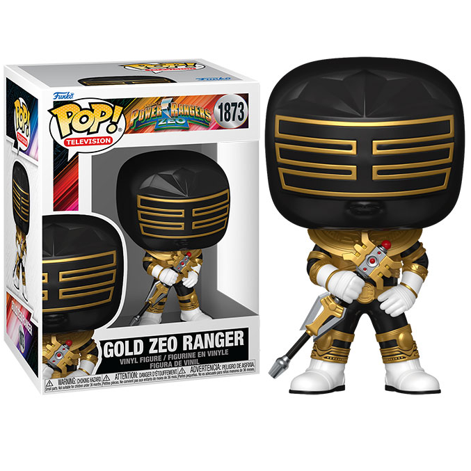 Funko Pop! Television: Power Rangers Zeo (1873) Gold Zeo Ranger 9cm