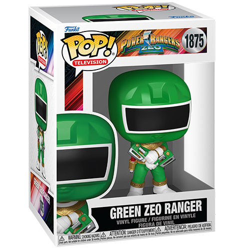 Funko Pop! Television: Power Rangers Zeo (1875) Green Zeo Ranger 9cm