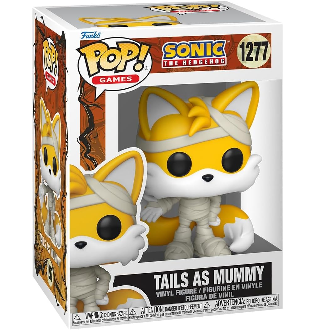 Funko Pop! Games: Sonic The Hedgehog (1277) Tails As Mummy - Vinyl Figure 9cm