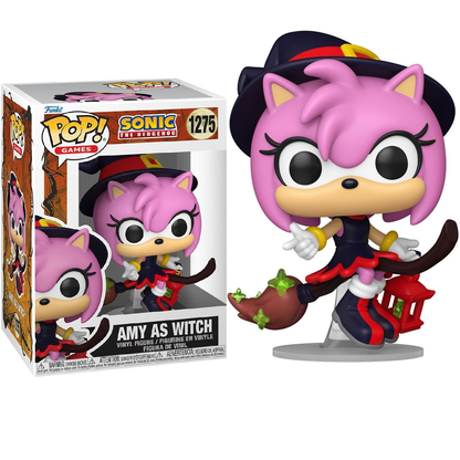 Funko Pop! Games: Sonic The Hedgehog (1275) Amy As Witch - Vinyl Figure 9cm