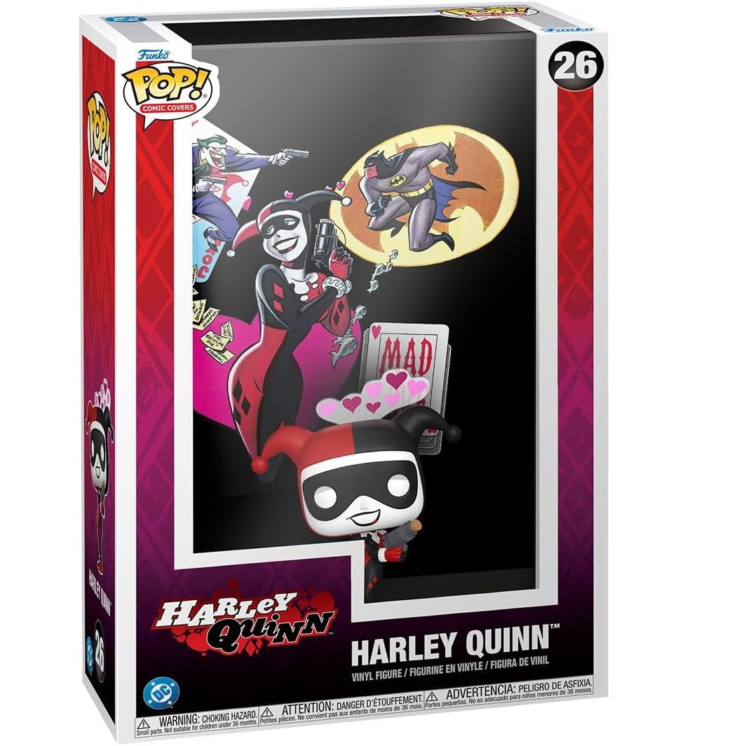 Funko Pop! Comic Covers: DC Harley Quinn - (26) Harley Quinn Vinyl Figure 9cm