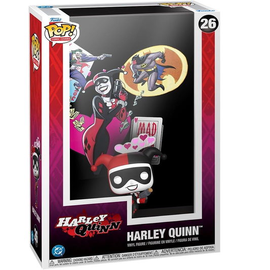 Funko Pop! Comic Covers: DC Harley Quinn - (26) Harley Quinn Vinyl Figure 9cm