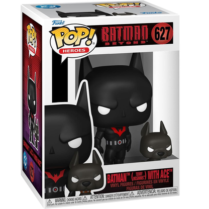 Funko Pop ! Heroes Batman Beyond - (627) Batman (Terry MCG) With Ace Vinyl Figure 9cm