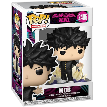Funko Pop! Animation Mob Psycho 100 - (2406) Mob - Vinyl Figure 9Cm