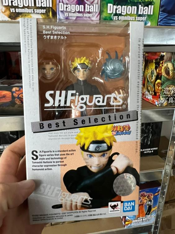 BANDAI SH FIGUARTS NARUTO SHIPPUDEN (NARUTO UZUMAKI) BEST SELECTION FIGURE 15CM