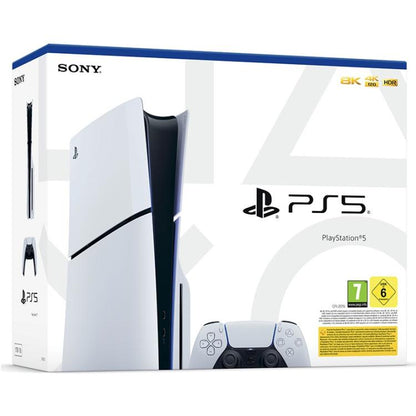 Sony Playstation 5 Ps5 Slim Disc Edition D-Chassis Console Versione Disco Italia