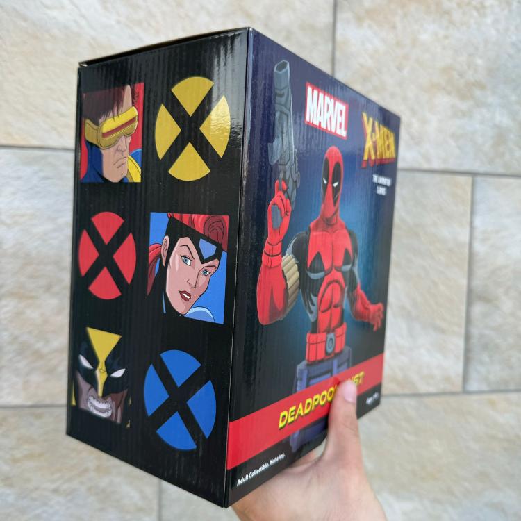 DIAMOND SELECT TOYS X MEN MARVEL ANIMATED - DEADPOOL BUST FIGURE LIMITED EDITION