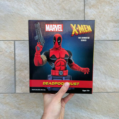 DIAMOND SELECT TOYS X MEN MARVEL ANIMATED - DEADPOOL BUST FIGURE LIMITED EDITION