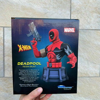 DIAMOND SELECT TOYS X MEN MARVEL ANIMATED - DEADPOOL BUST FIGURE LIMITED EDITION