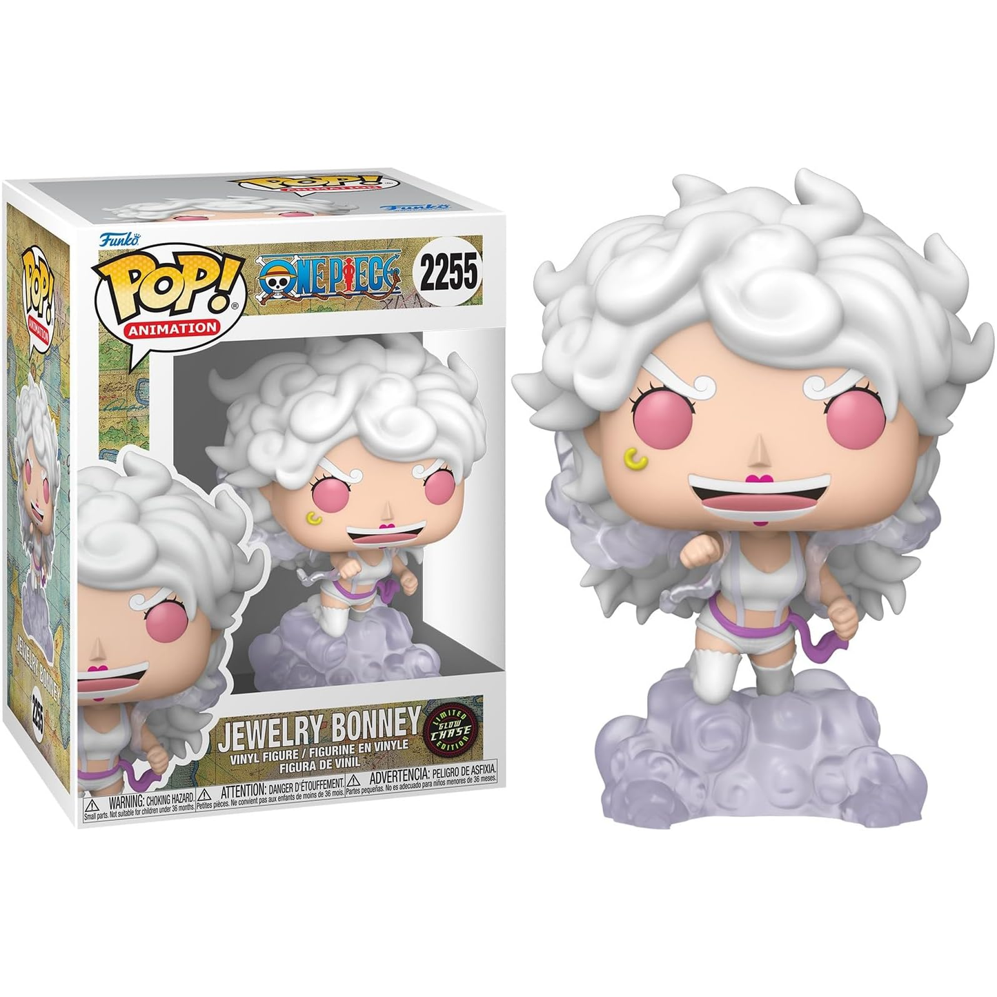 Funko Pop! Animation: One Piece (2255) Jewelry Bonney Limited Glow Chase Edition - Vinyl Figure 9cm