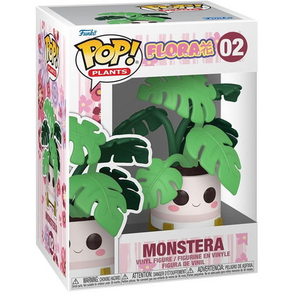 Funko Pop! Plants Flora - (02) Monstera Plant Kawaii Piante Figure 9cm