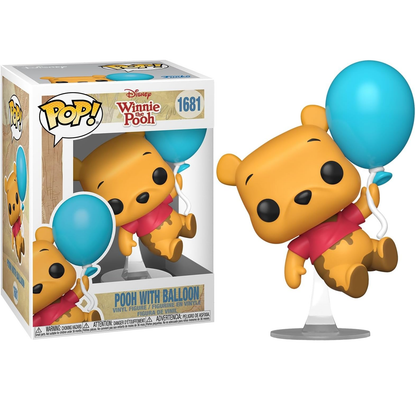 Funko Pop! Disney Winnie The Pooh (1681) Pooh With Balloon - Vinyl Figure 9cm