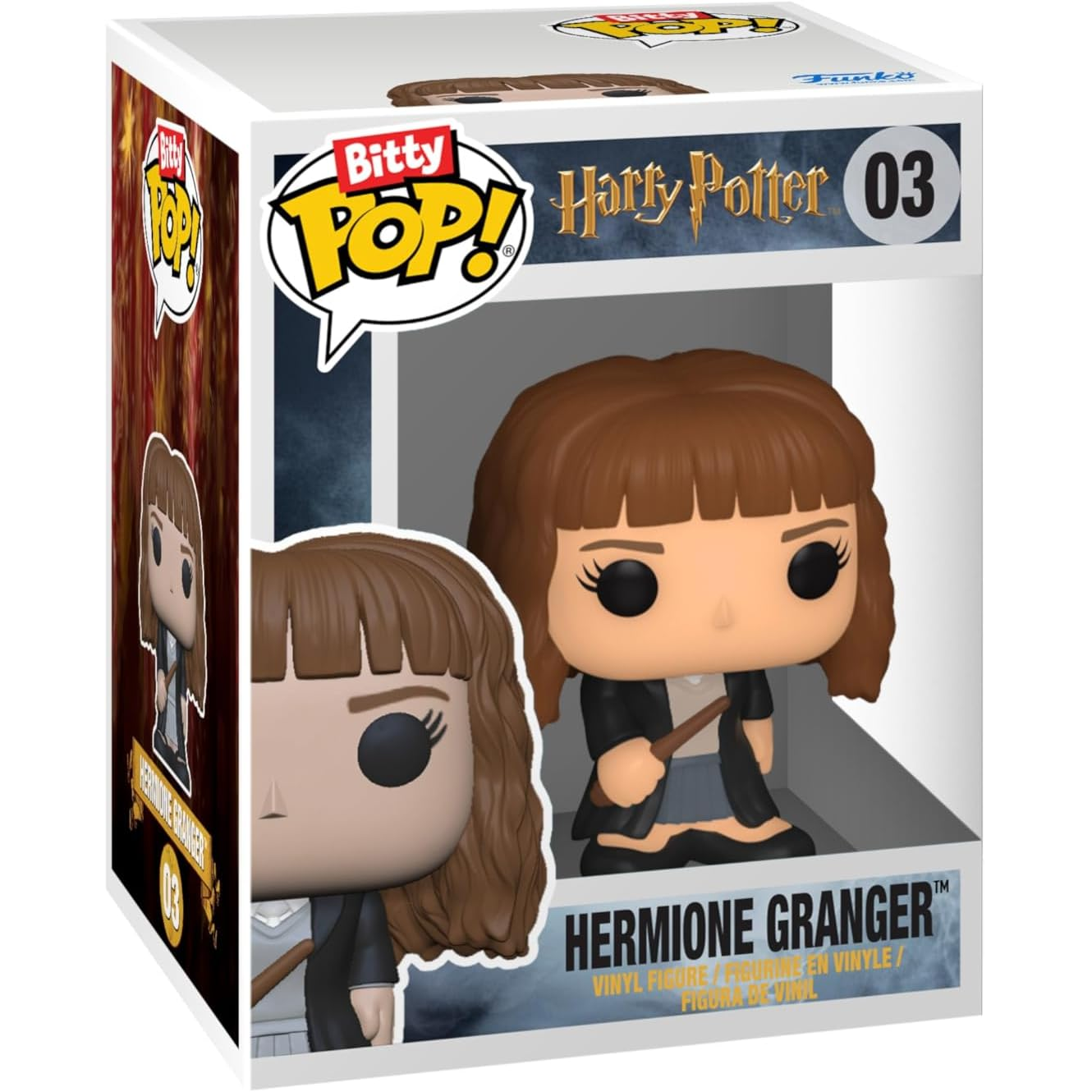 Funko Bitty Pop! Harry Potter: Ron, Hermione, Garrick, Harry - 6 Mini Figures