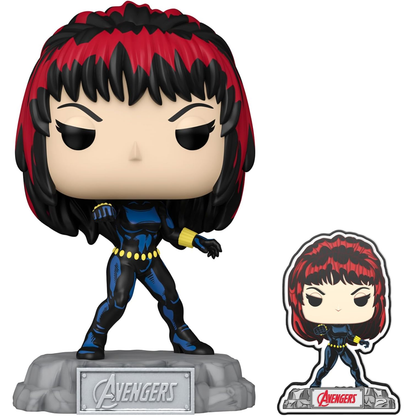 Funko Pop! Marvel Avengers (1260) Black Widow Bobblehead - Vinyl Figure 9cm