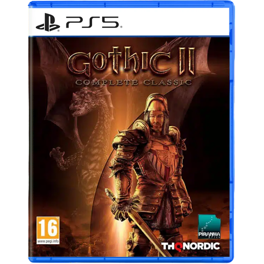Gothic 2 Complete Classic Ps5 Videogioco Playstation 5 PAL EU Multilingua Italiano