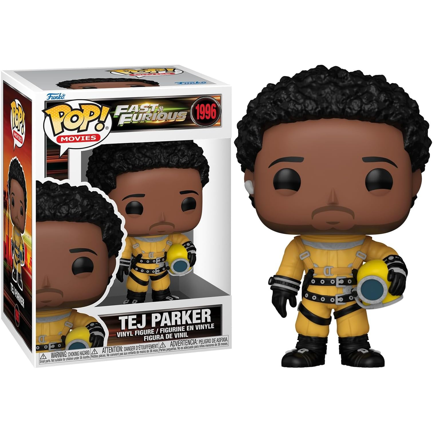Funko Pop! Movies: Fast & Furious - (1996) Tej Parker Vinyl Figure 9cm