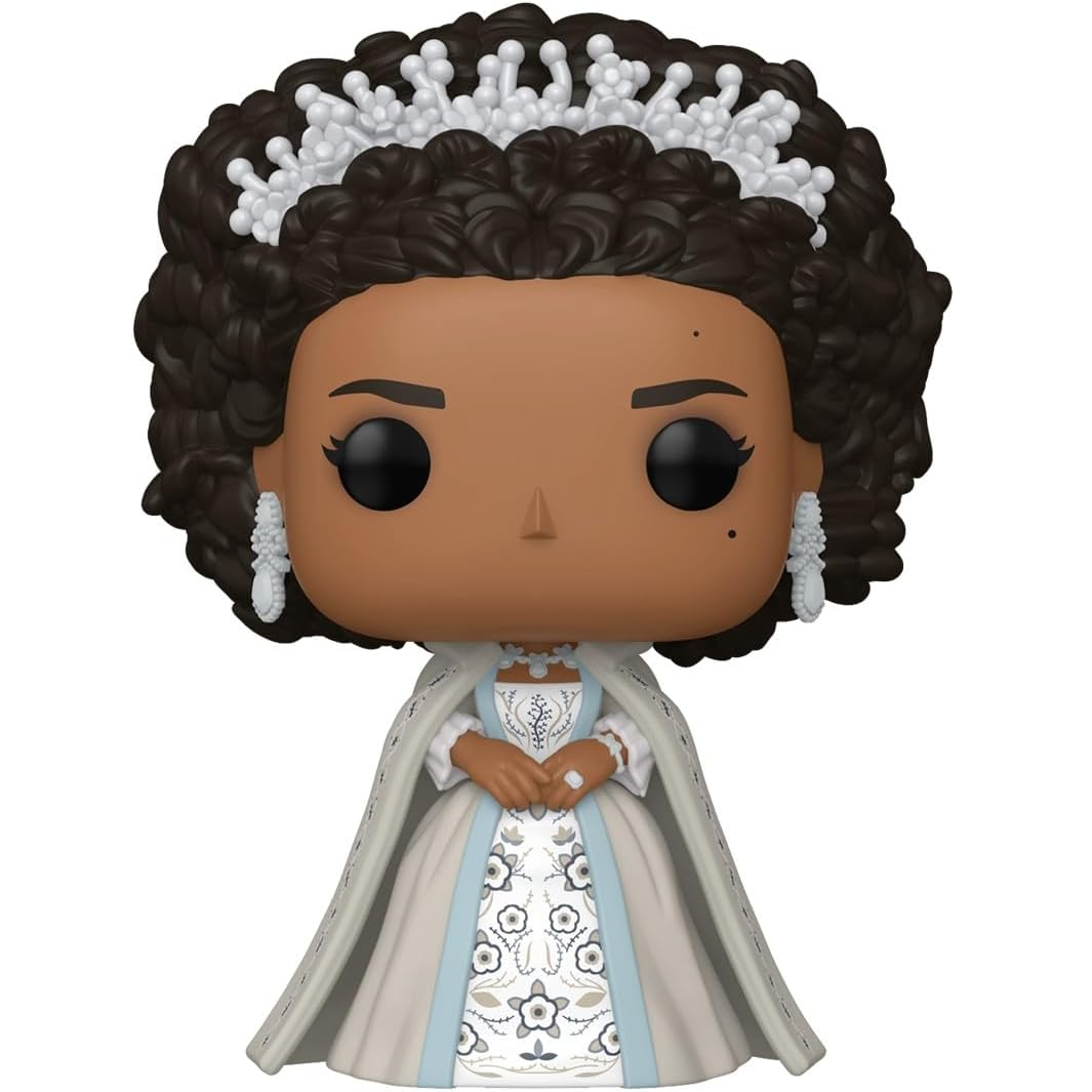 Funko Pop ! Television Bridgerton A Story (1847) Queen Charlotte Figure 9cm