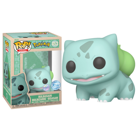 Funko Pop! Games Pokémon (453) Bulbasaur Special Edition Soft Color - Vinyl Figure 9cm