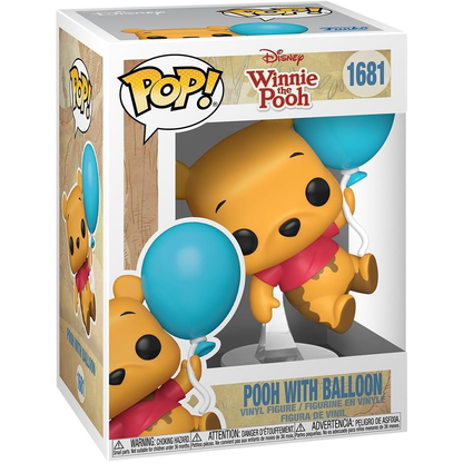 Funko Pop! Disney Winnie The Pooh (1681) Pooh With Balloon - Vinyl Figure 9cm