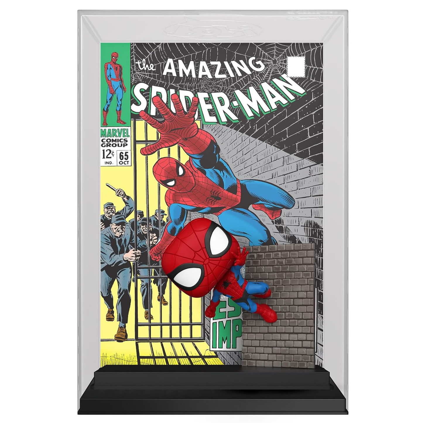 Funko Pop! Comic Covers: Marvel Spider-man (74) Spider-Man - Vinyl Figure 9cm