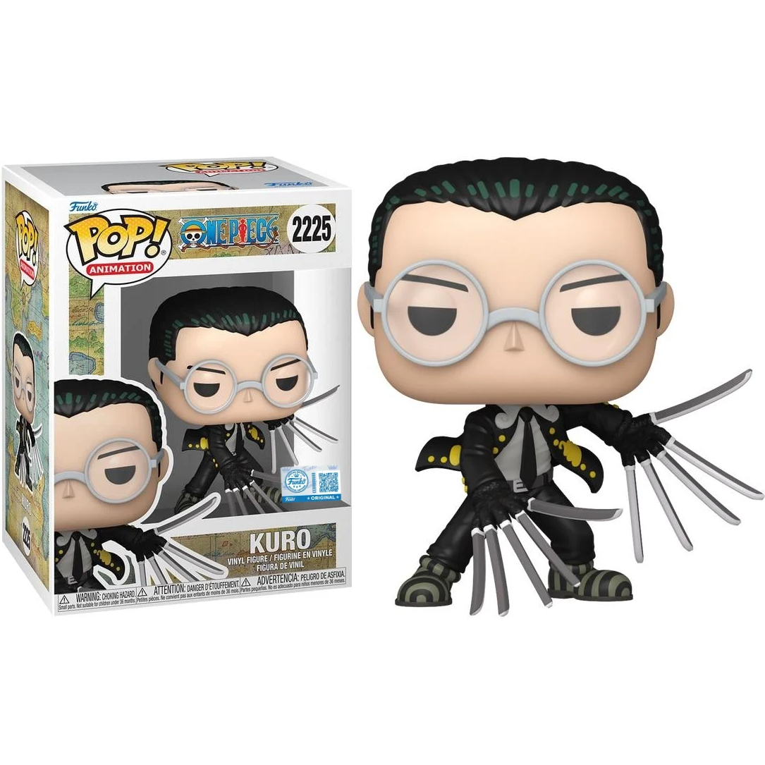 Funko Pop! Animation: One Piece (2225) Kuro (Special Edition) Vinyl Figure 9cm