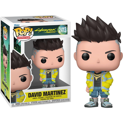 Funko Pop! Animation: Cyberpunk Edgerunners (2413) David Martinez - Vinyl Figure 9cm